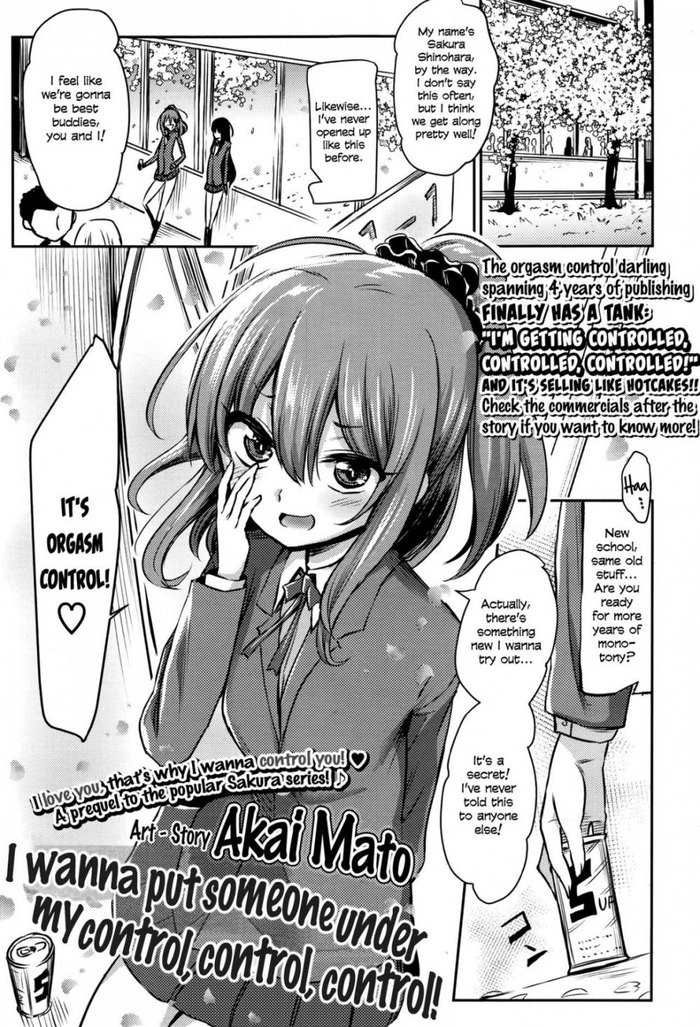 Hentai Manga Comic-I Wanna Put Someone Under My Control, Control, Control!-Read-1